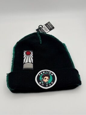 Demon Slayer: Kimetsu No Yaiba Tanjiro Contrast Beanie NWT